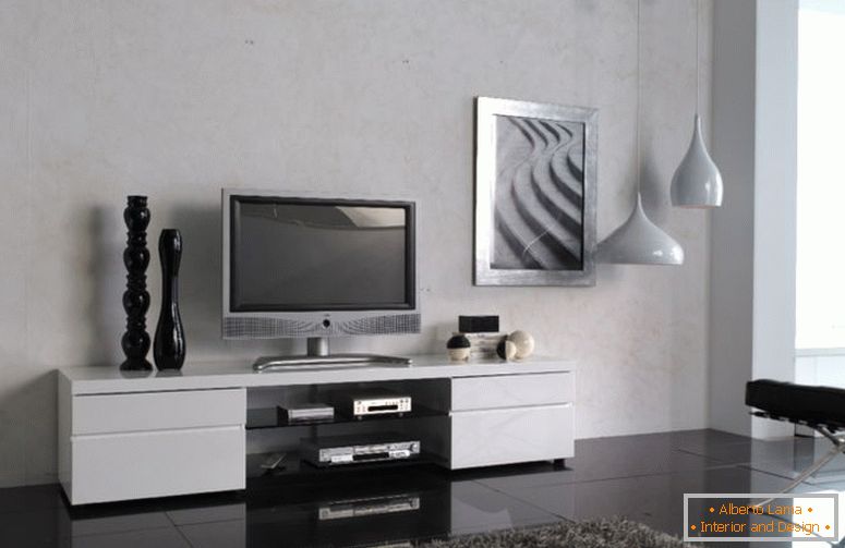 on-foto-long-modern-cabinet-under-TV-in-soggiorno