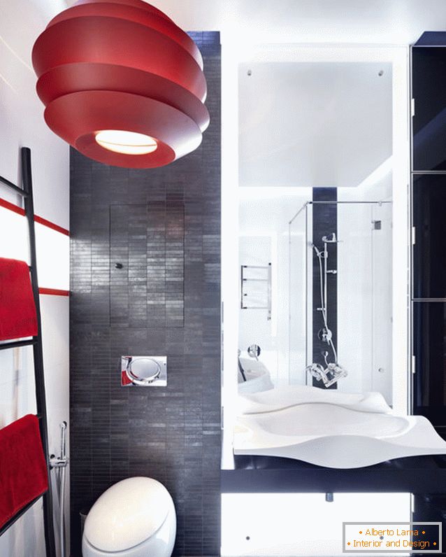 Design del bagno in stile fusion