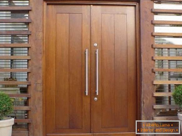 seconda porta di ingresso in legno per l'appartamento, foto 28