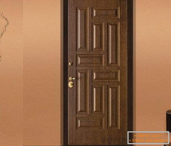porte d'ingresso in legno per appartamenti, foto 32