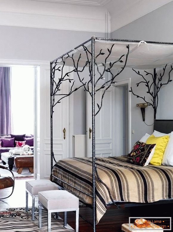 Foto di casa privata camera da letto di design moderno