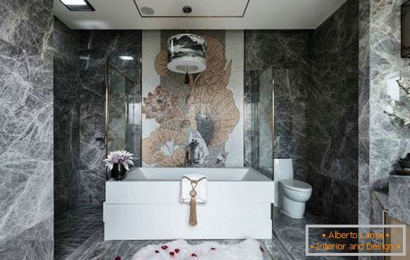 Design lussuoso del bagno in stile cinese