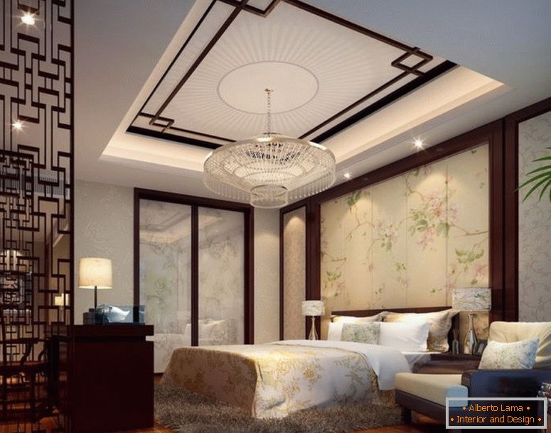 interior design-camera da letto-cinese-style