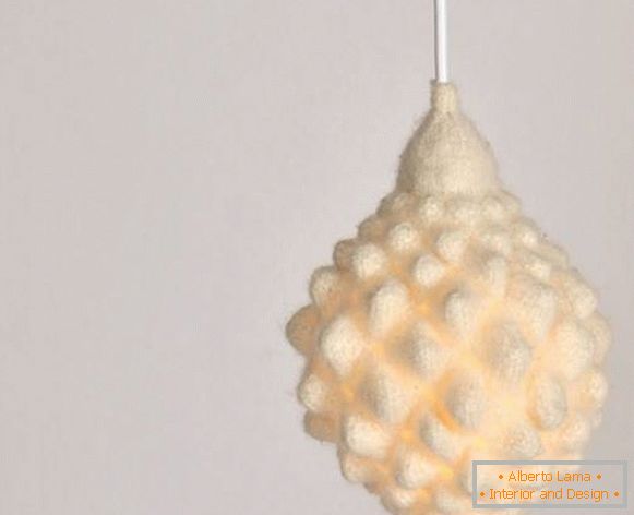 Copertura a maglia per una lampada