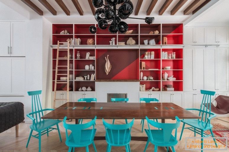 L'idea originale di decorare una sala da pranzo - фото 24