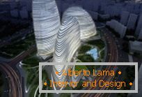 Architettura eccitante insieme a Zaha Hadid: Wangjing SOHO