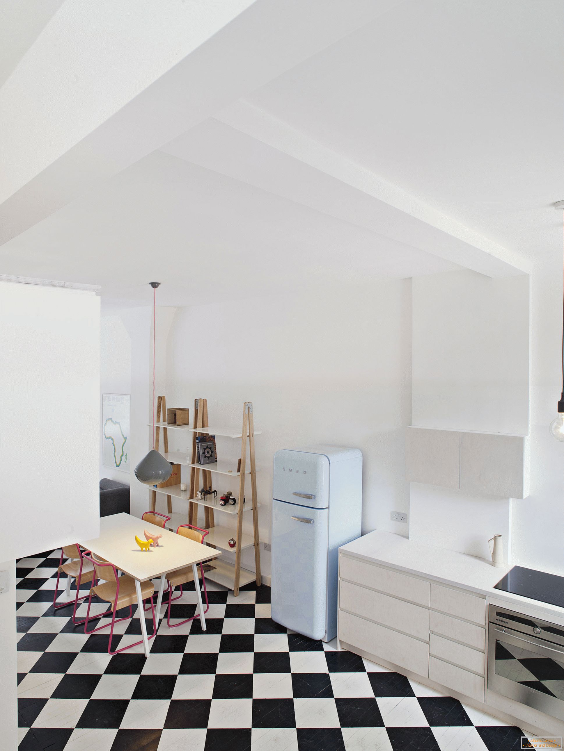 City View House - panetteria, trasformata in un appartamento studio residenziale, Londra, Regno Unito